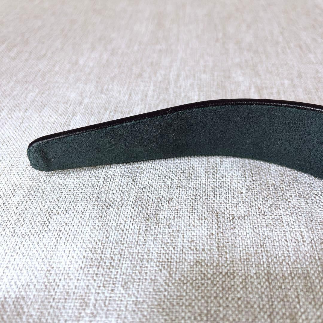 【極美品】【希少】サルヴァトーレフェラガモ ヴァラリボン カチューシャ レザー