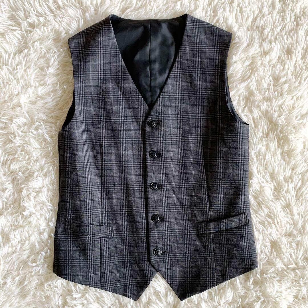 希少✨ショパン キッズ　男の子 170㎝ フォーマルスーツセットアップ 黒