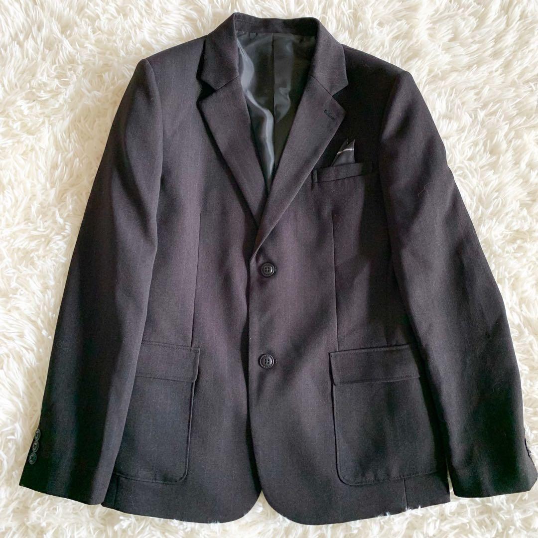 希少✨ショパン キッズ　男の子 170㎝ フォーマルスーツセットアップ 黒