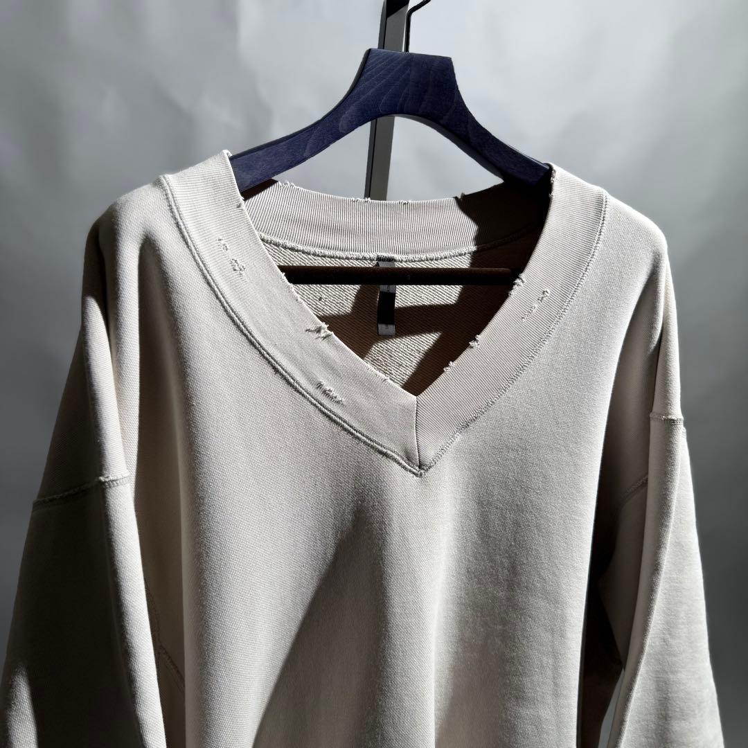 トップス KAZUYUKIKUMAGAI BIG SWEAT size3 GRAY