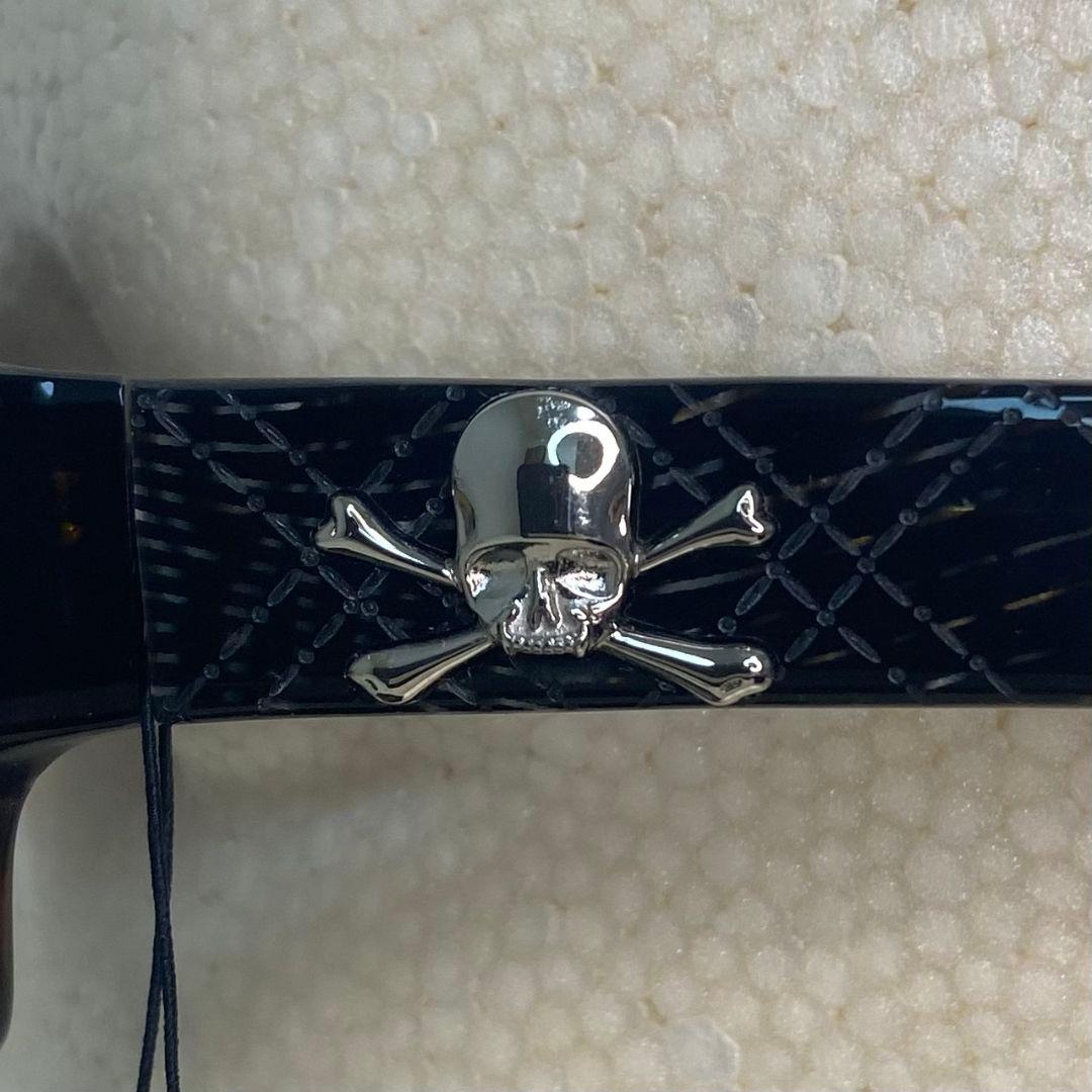 タグ付き✨ROEN スカルモチーフ ラウンド型 サングラス y2k 濃茶