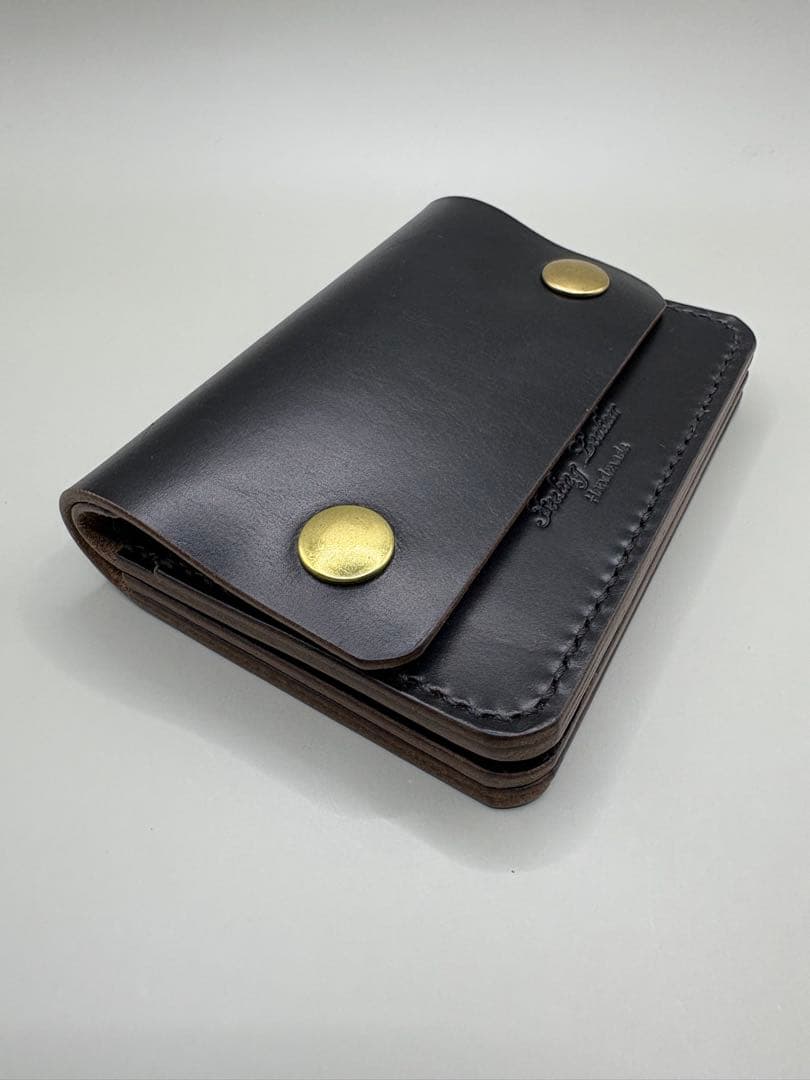 ショートトラッカーウォレット　HORWEEN　クロムエクセル(ホーウィン社)②