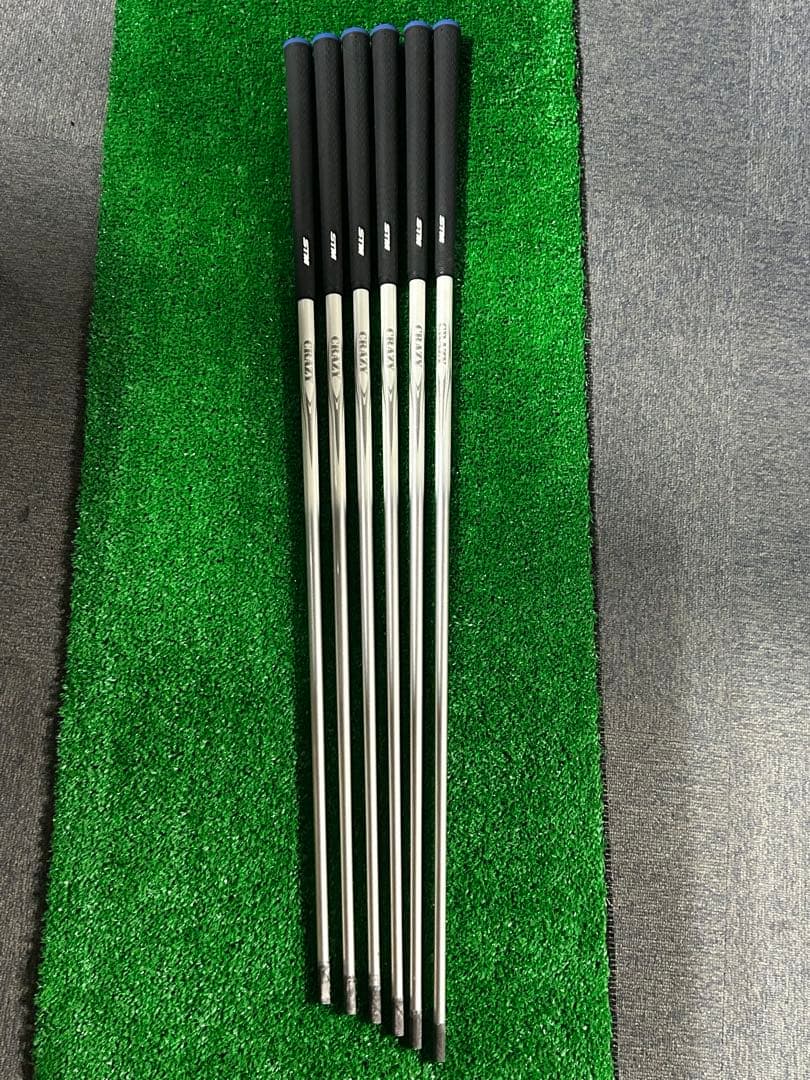 【アイアン用 高性能シャフト】クレイジー アロー 6本セット【定価178200】