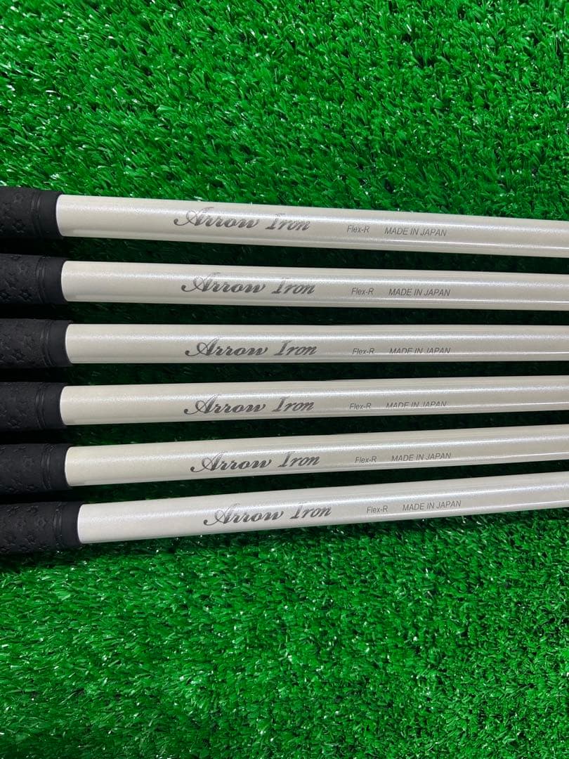 【アイアン用 高性能シャフト】クレイジー アロー 6本セット【定価178200】