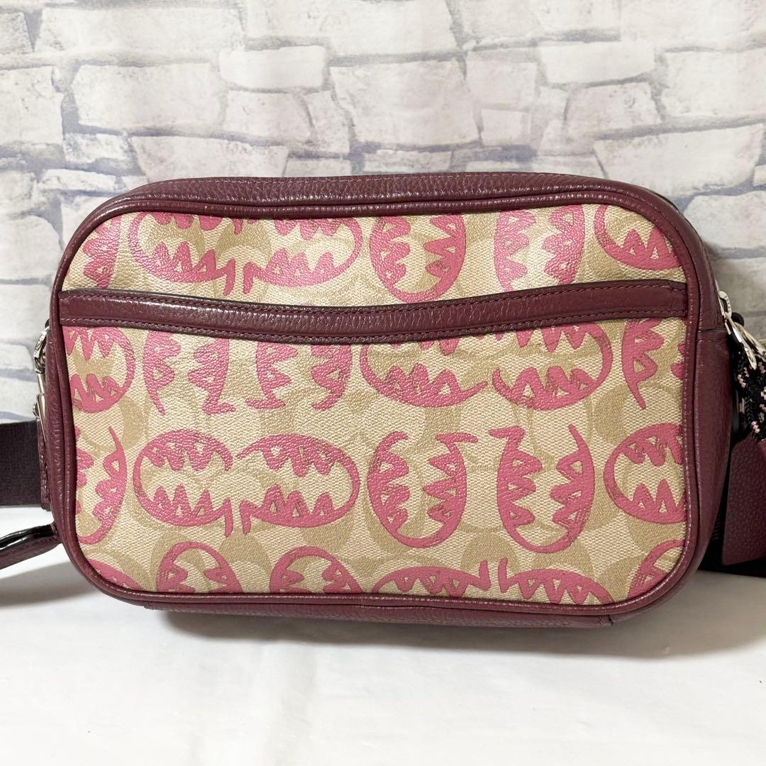 専用❗️COACH・レザー ショルダーバッグ斜め掛け Guang Yuコラボ限定品