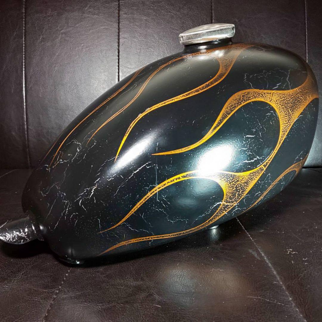 s*y様 特典付！　ピーナッツタンク　カスタムペイント　ビンテージ　ハーレー　チ