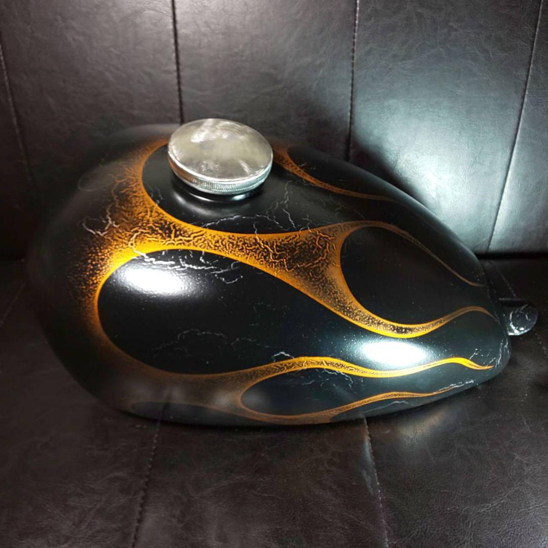 s*y様 特典付！　ピーナッツタンク　カスタムペイント　ビンテージ　ハーレー　チ