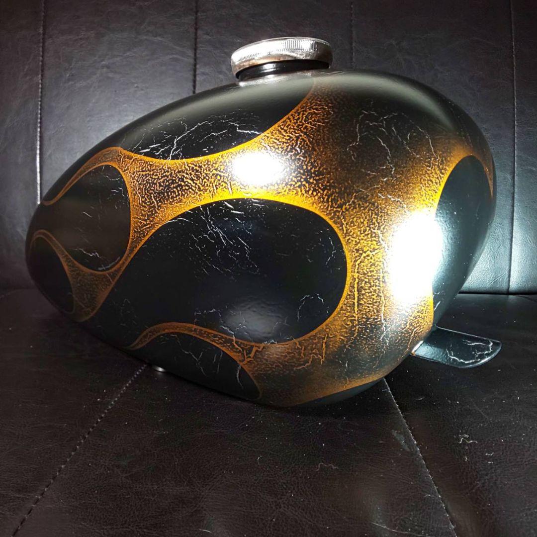 s*y様 特典付！　ピーナッツタンク　カスタムペイント　ビンテージ　ハーレー　チ