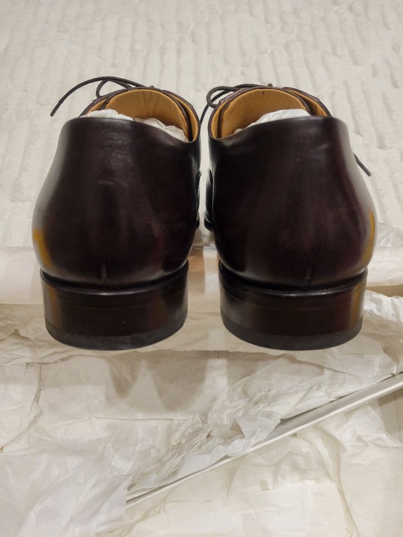 【美品】FRANCESCO BENIGNO ダークブラウン ドレスシューズ