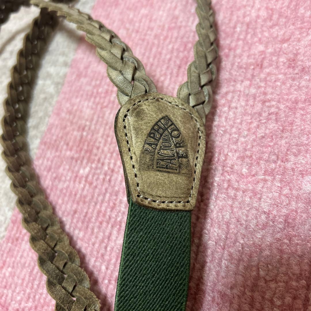 グラフゼロ　サスペンダー　グレー