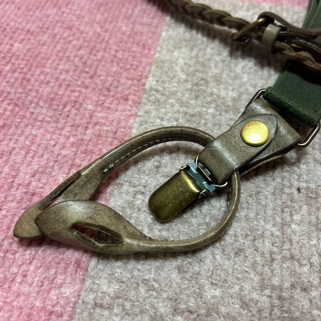 グラフゼロ　サスペンダー　グレー