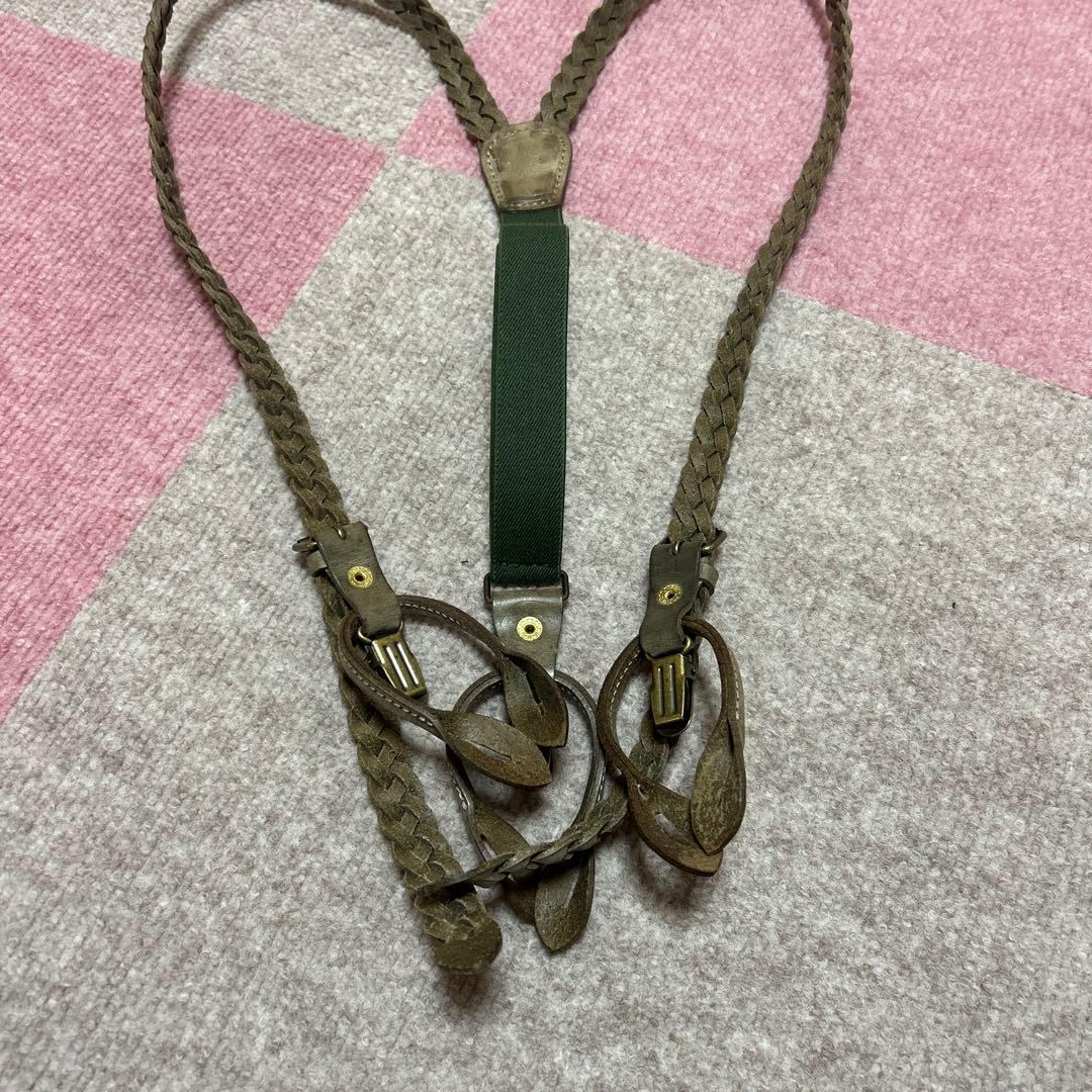 グラフゼロ　サスペンダー　グレー