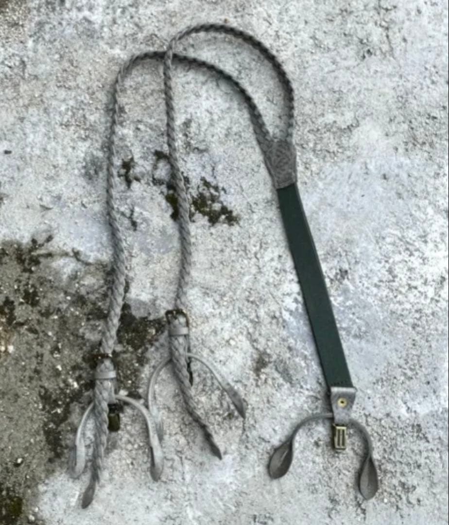 グラフゼロ　サスペンダー　グレー