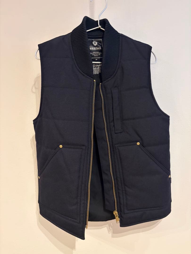 VISE REDTAIL スパイダー　ステッチ　ベスト　中古