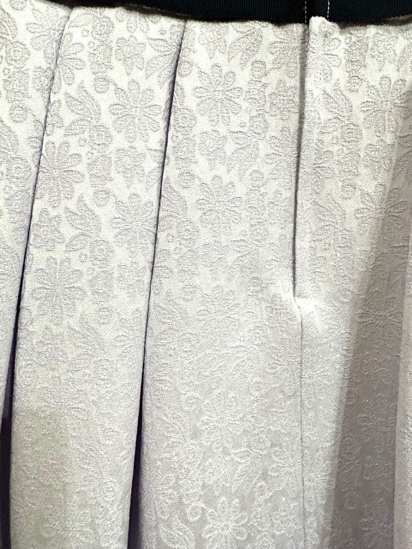 CHOPIN ジャケット付きワンピース ネイビー、白/ラベンダー　120