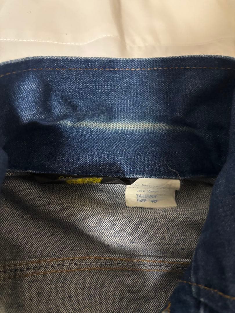 70s Wranglar Gジャン 40黒三角タグ 菅田将暉着