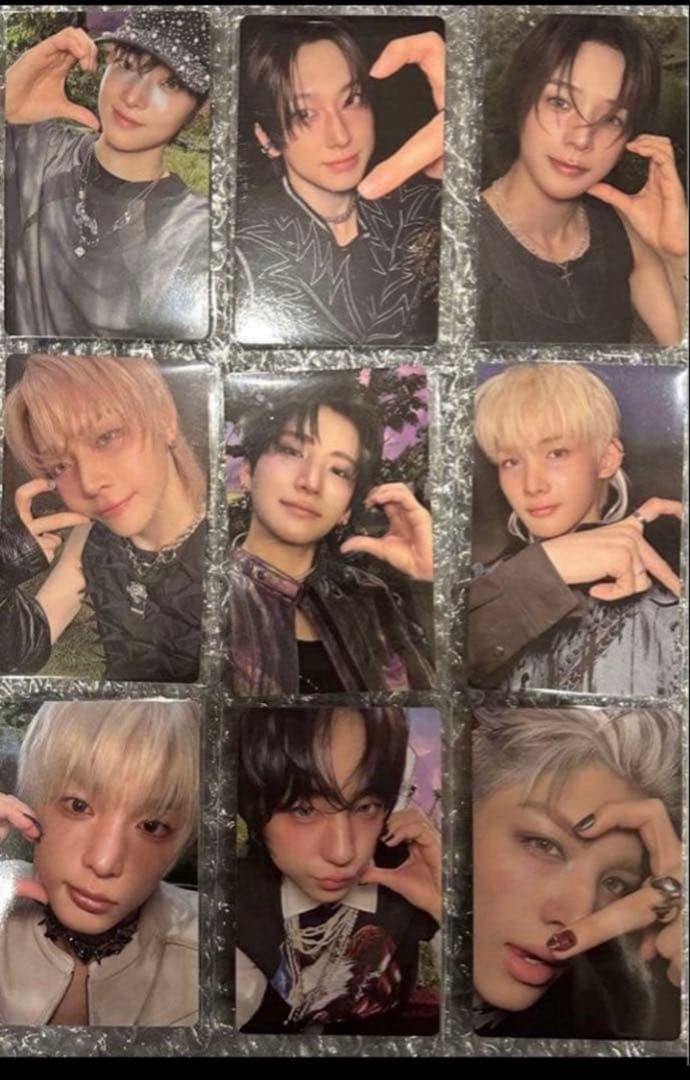 &TEAM weverse グローバル特典トレカ　コンプ