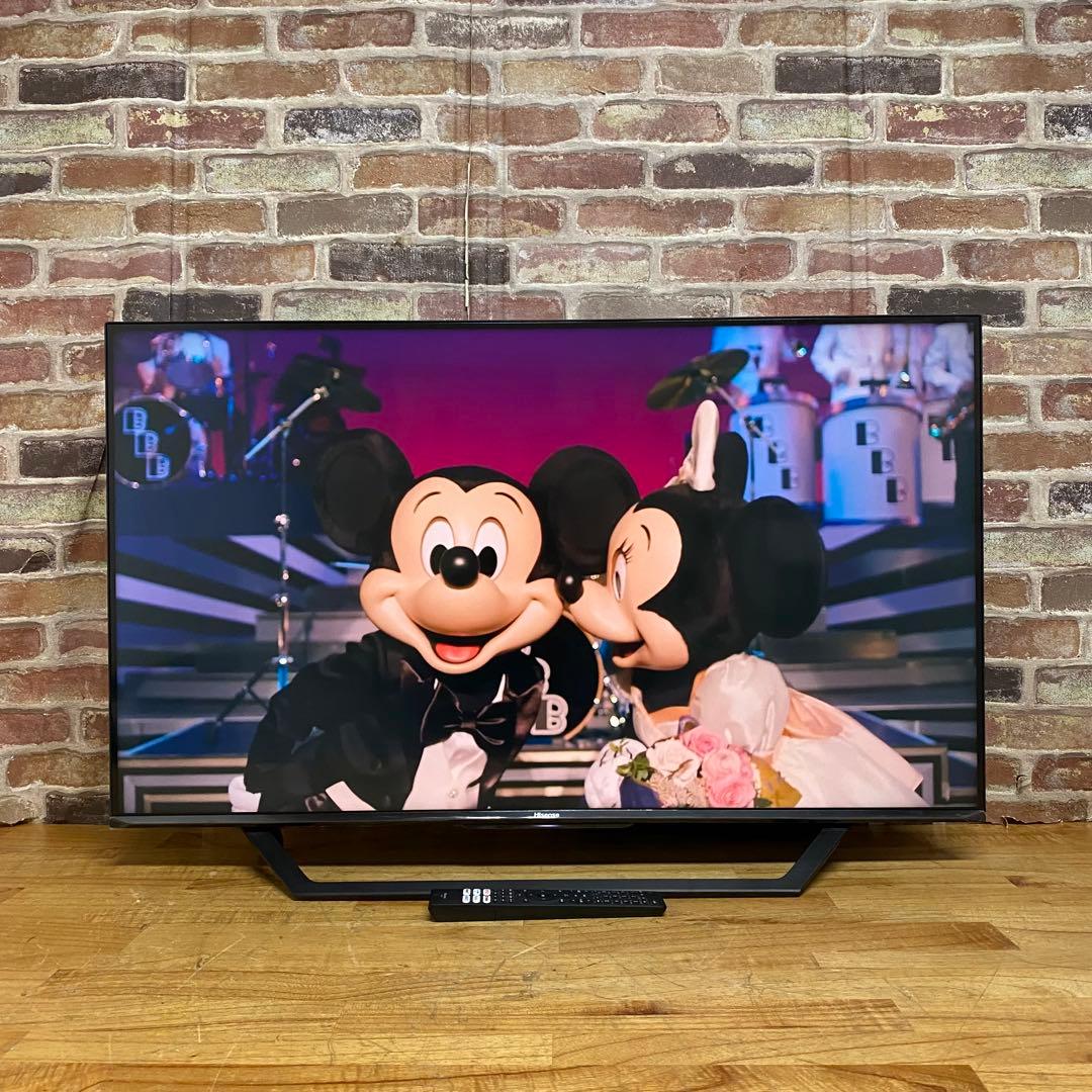 ハイセンス 43V型 4K 液晶テレビ 43U7F スマートテレビ 動画アプリ○