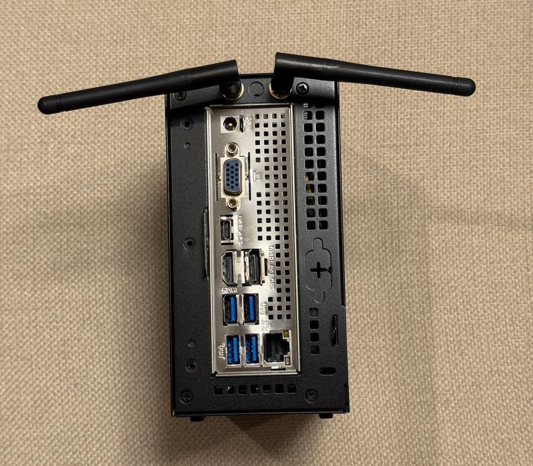 自作ミニPC【Core i3 / 16GB / SSD / Windows11】