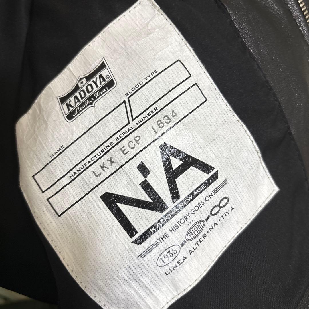 KADOYA ライダースジャケット