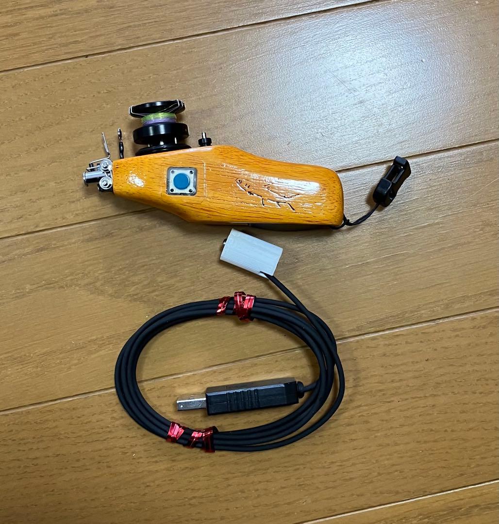 ワカサギ　電動リール　工房あらい