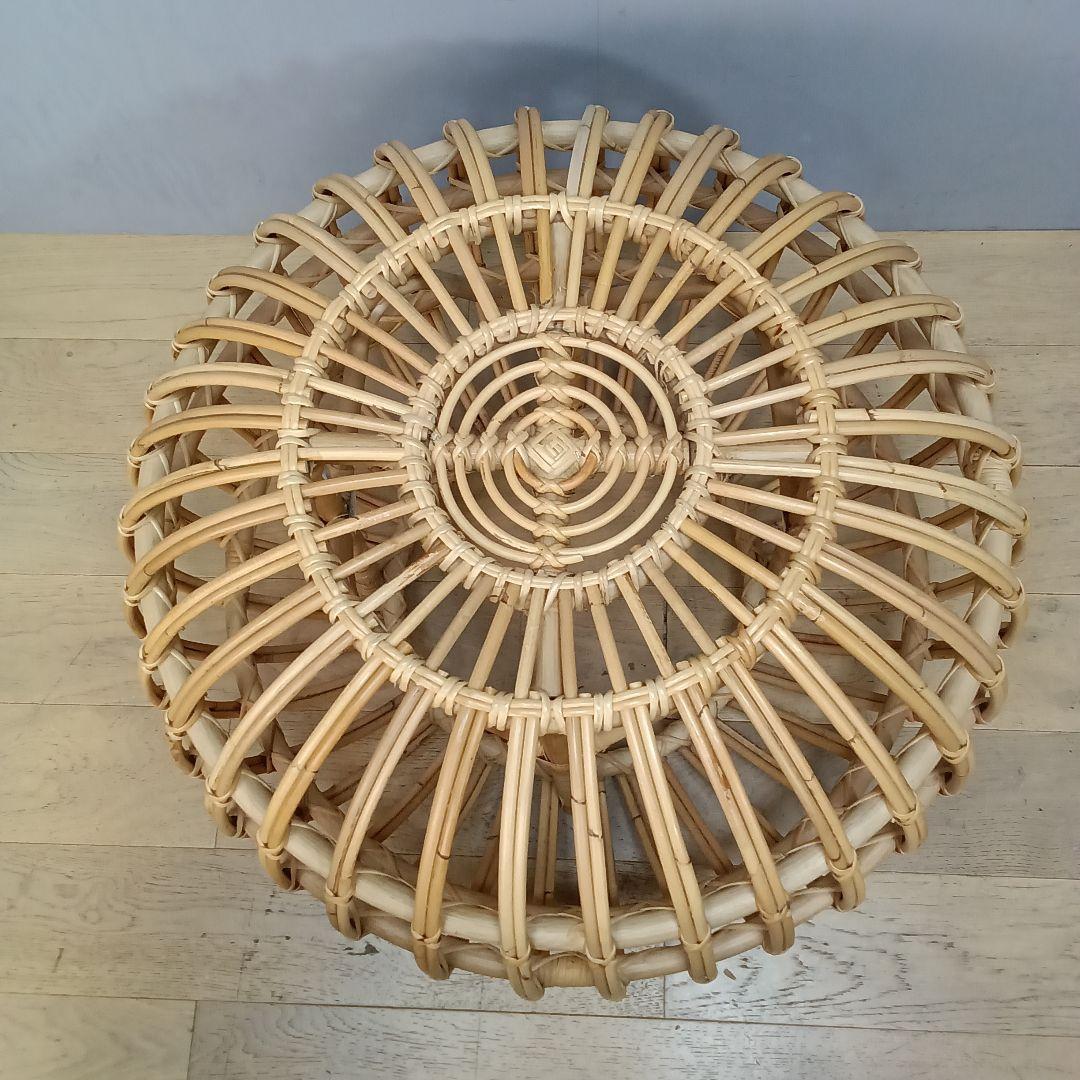 Sika Design L Franco Albini ラタンオットマン L ②