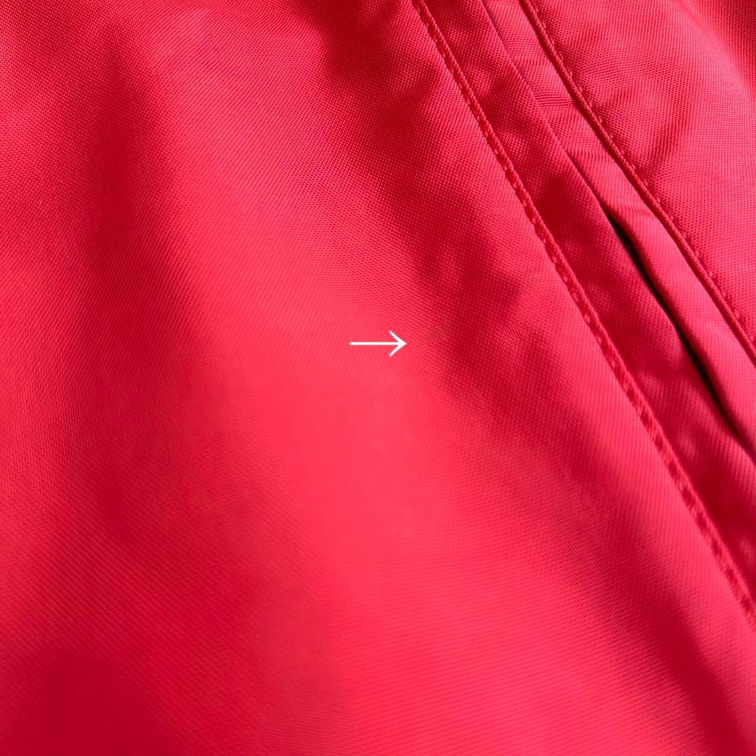 Men’s Loro Piana◆フード付きレッドベスト　RAIN &WIND