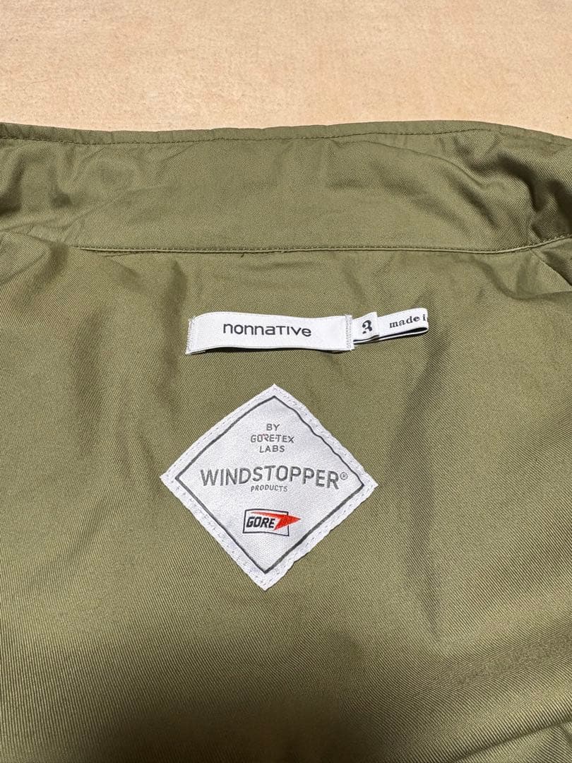 ジャケット・アウター nonnative TROOPER COAT GABARDINE