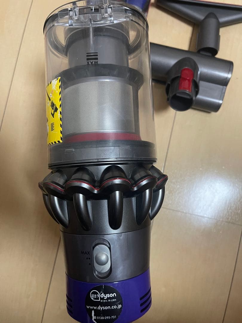 【美品】Dyson Cyclone V10 sv12エコーモード７2分