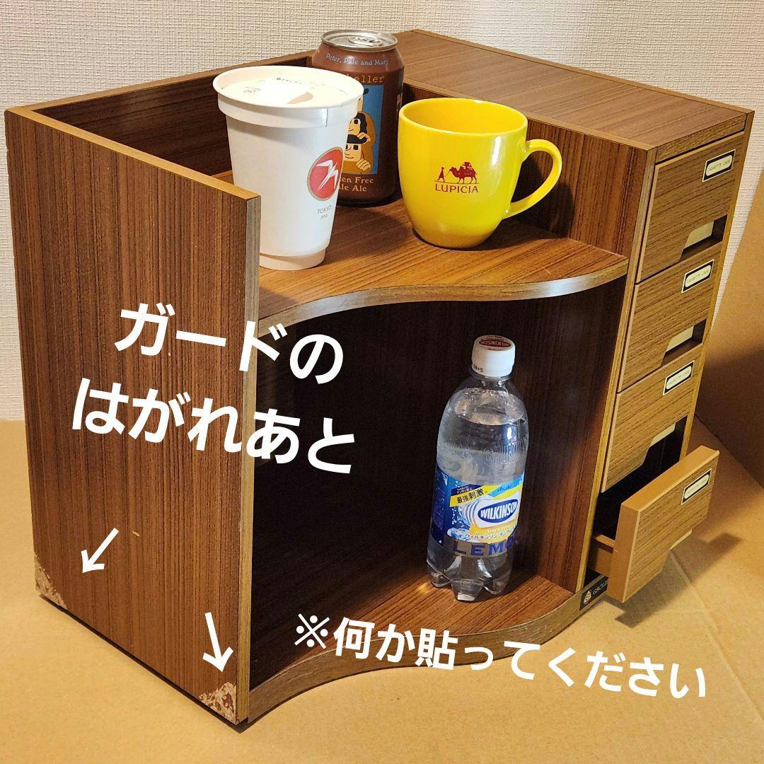 マンサク　CDラックと木製カセット収納