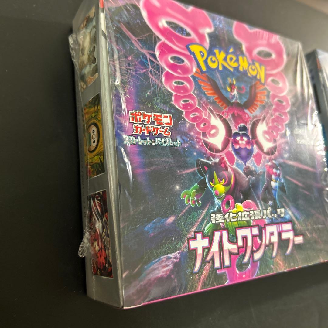 た*ん様 ナイトワンダラー&未来の一閃　1box シュリンク付き　新品未使用。