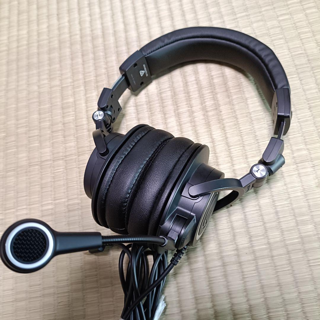 ATH-M50xSTS-USB　オーディオテクニカ　ヘッドセット　ブラック