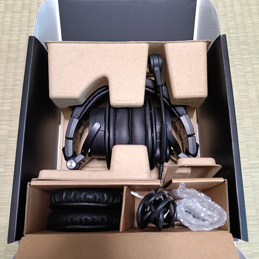 ATH-M50xSTS-USB　オーディオテクニカ　ヘッドセット　ブラック