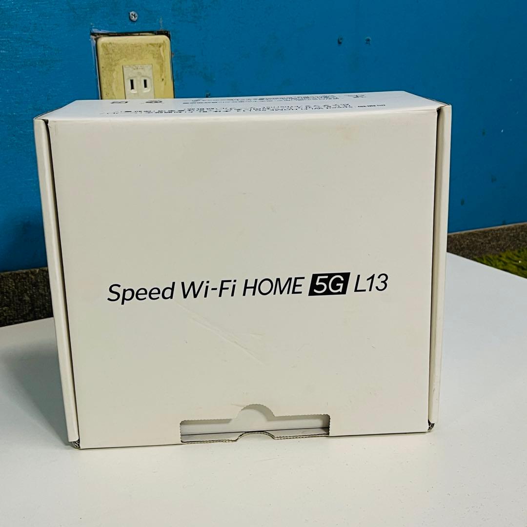 Speed Wi-Fi  5G L13 ホワイト箱と説明書付き