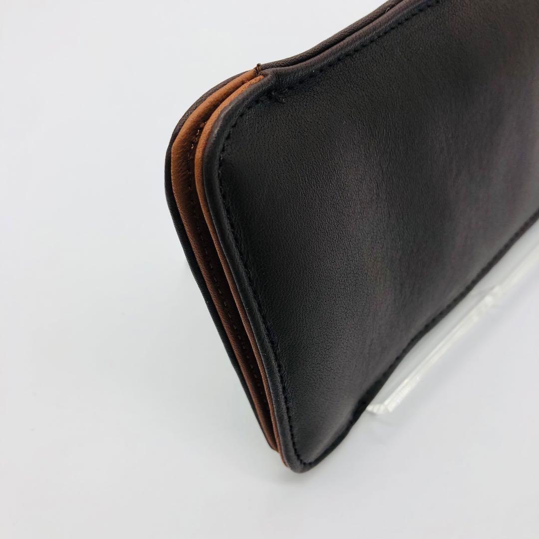 オールドコーチ　希少レア　 メガネケース メガネ入れ　ダークブラウン　美品