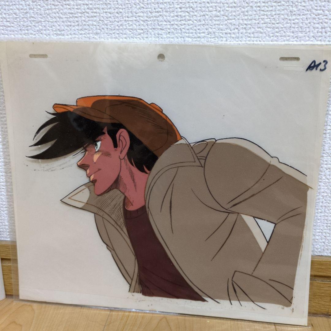 あしたのジョー2セル画2枚と、LPレコード8枚＋設定資料集セット！