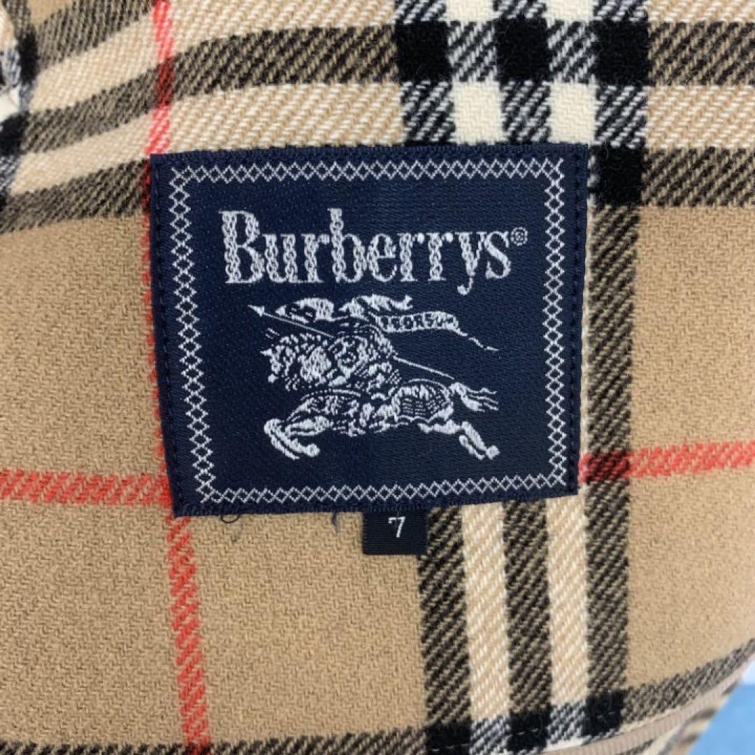 希少　Burberryカシミヤブレンドウールコート　ブラウンサイズ7 XL相当