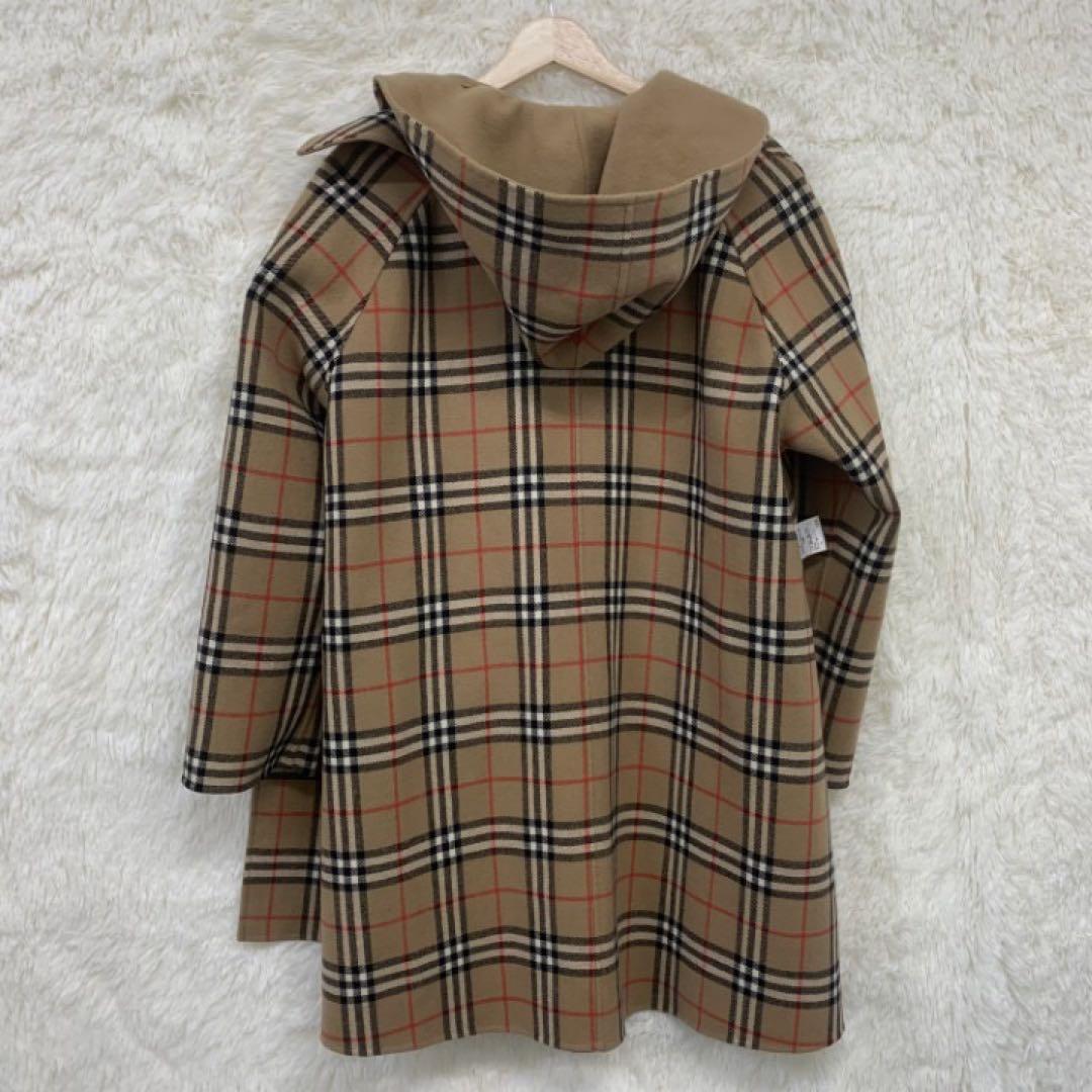 希少　Burberryカシミヤブレンドウールコート　ブラウンサイズ7 XL相当