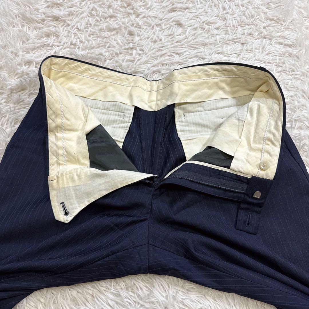 【極美品】Paul Smith スーツ ロロピアーナ ストライプ ドット XL