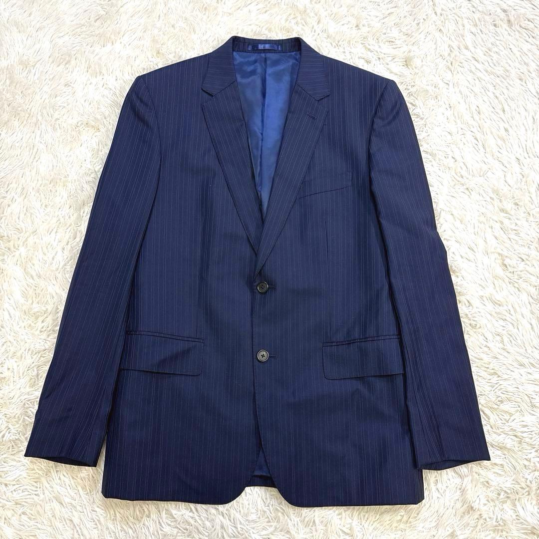 【極美品】Paul Smith スーツ ロロピアーナ ストライプ ドット XL