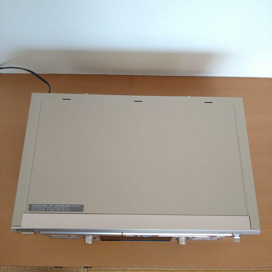 ソニー　コンパクトディスク・ミニディスクデッキ　MXD-D3