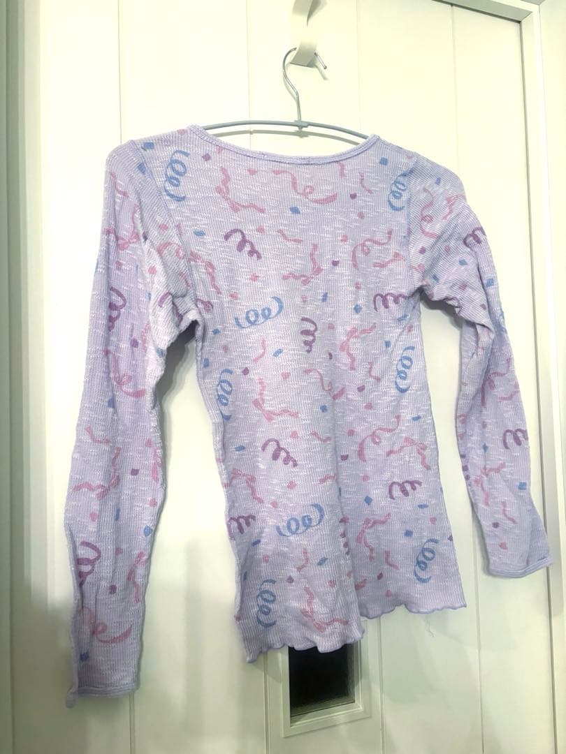 ファンシーアラモード　トップス　パーティ　長袖　パステル　りぼん　リボン