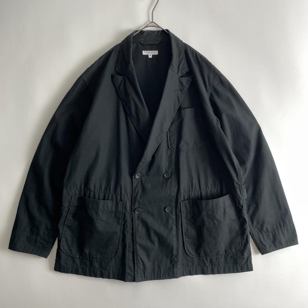 ENGINEERED GARMENTS (r) ダブルロイタージャケット 黒無地