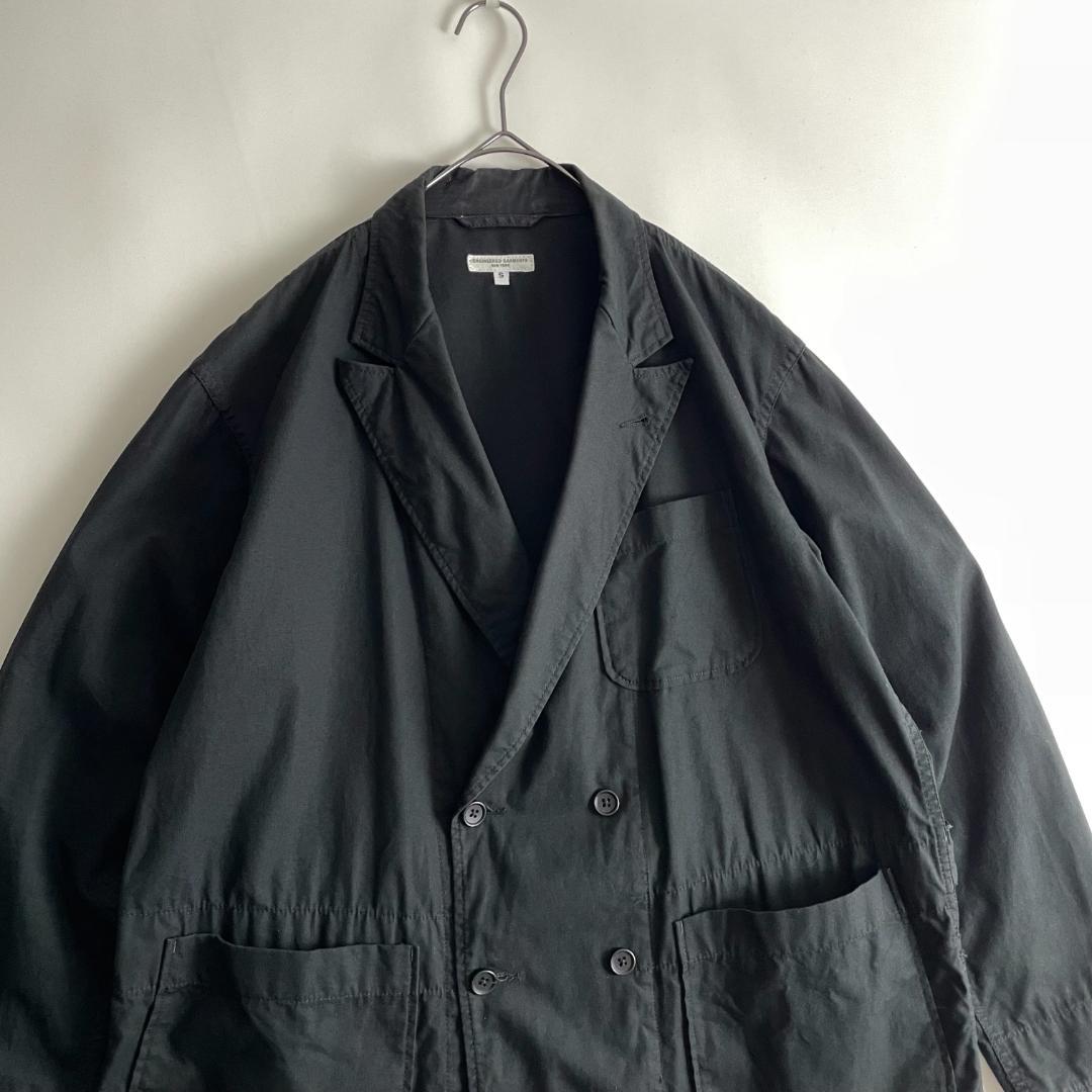 ENGINEERED GARMENTS (r) ダブルロイタージャケット 黒無地