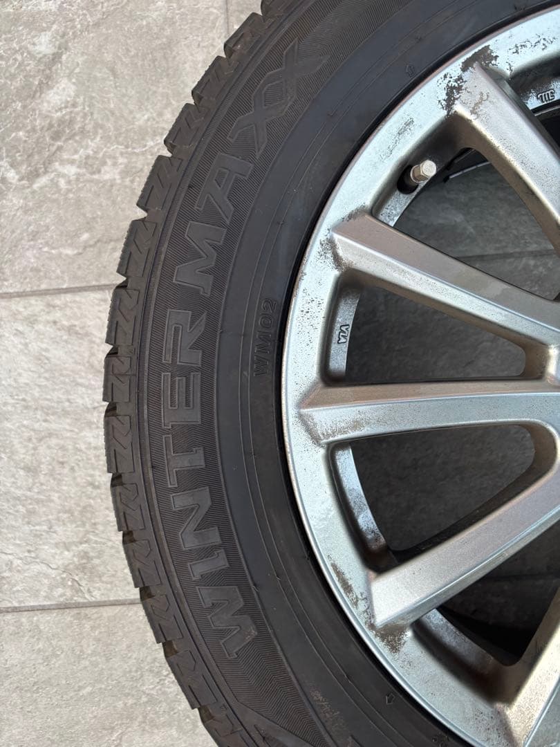 30アルファード　スタッドレス　DUNLOP 225/60R17 ホイールセット