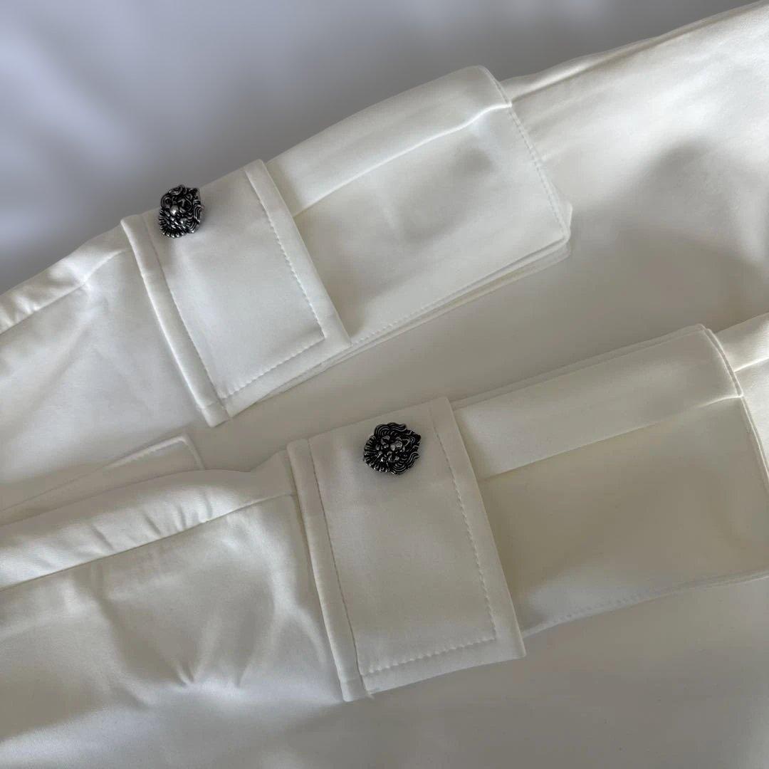 Vaqutaux 世界一のふくレギンスカーゴパンツ ミルク