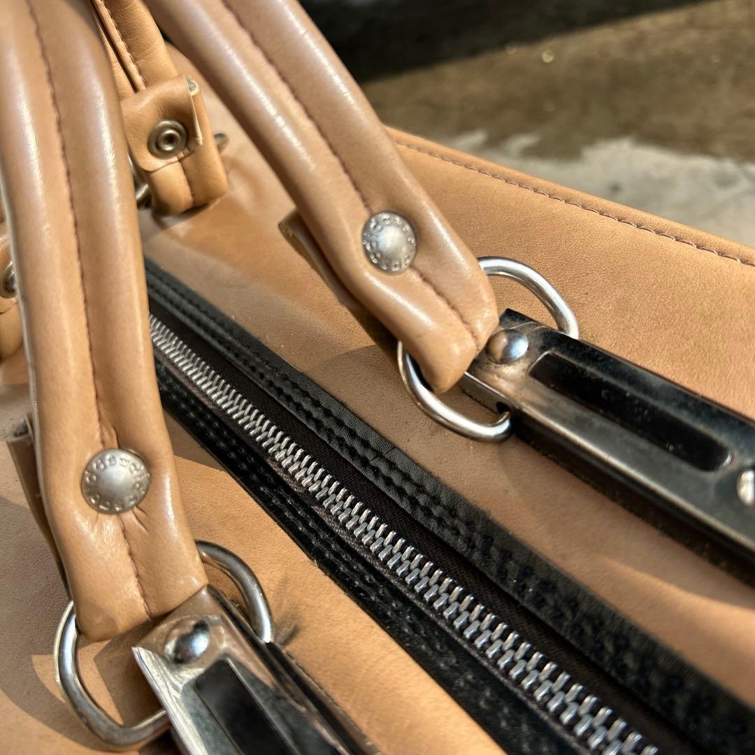 adidas ボストンバッグ ベージュ