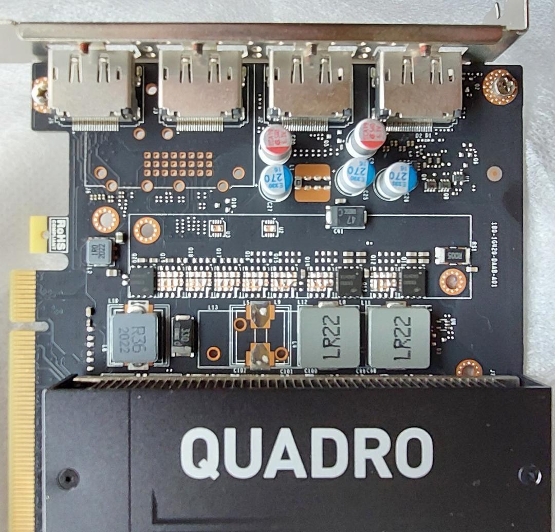 NVIDIA Quadro P2200 グラフィックボード 動作品