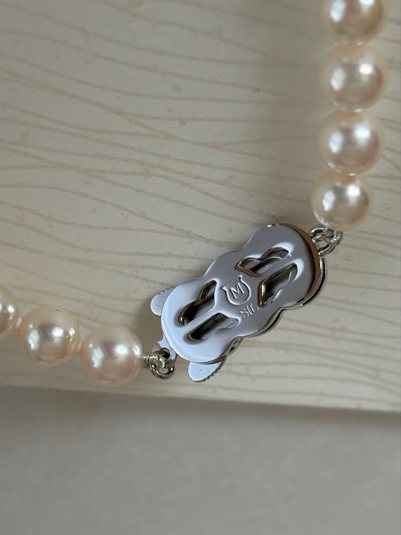 ユユユユユです‼️ ミキモト　パールネックレス