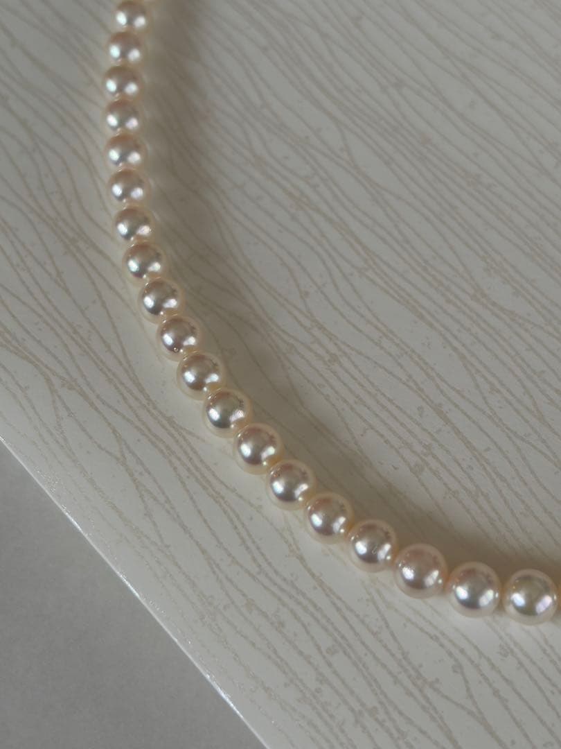 ユユユユユです‼️ ミキモト　パールネックレス